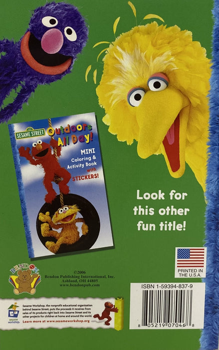 Sesame Street Mini Digest Coloring and Activity Book with Stickers