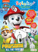 PAW Patrol Sticker by Number Activity Book with 12 full-color pages, sticker sheet, and fun activities for young artists to develop number recognition and creativity.