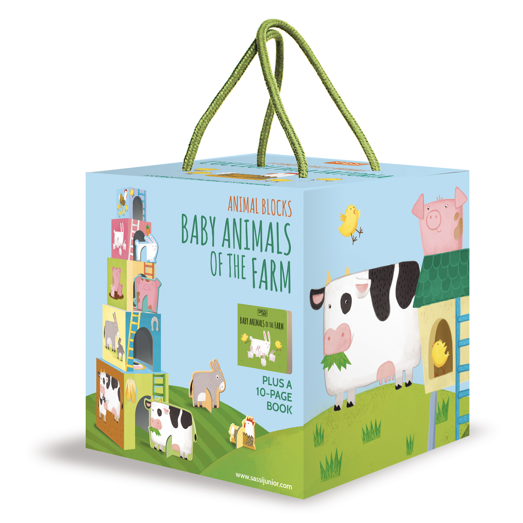 Baby Animals of the Farm – Stacking Blocks | Educational Toy ...
