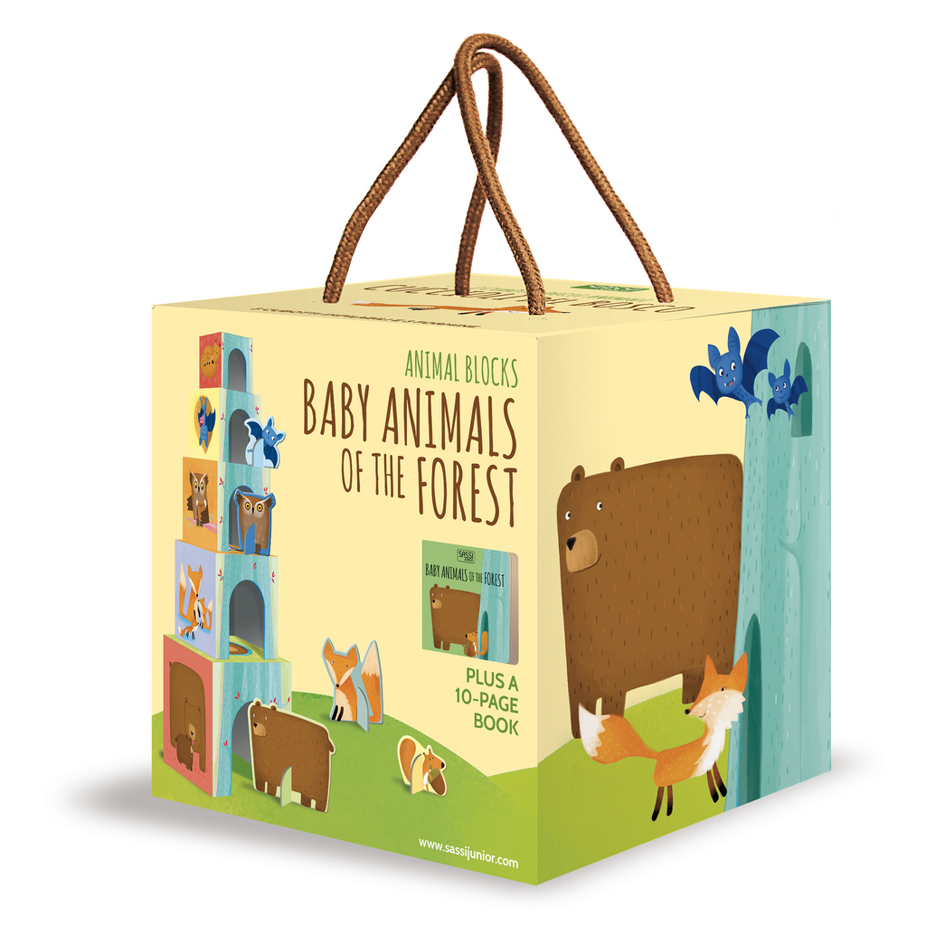 Animal blocks for baby on sale