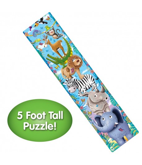 Long & Tall Puzzles - Big to Small Animals