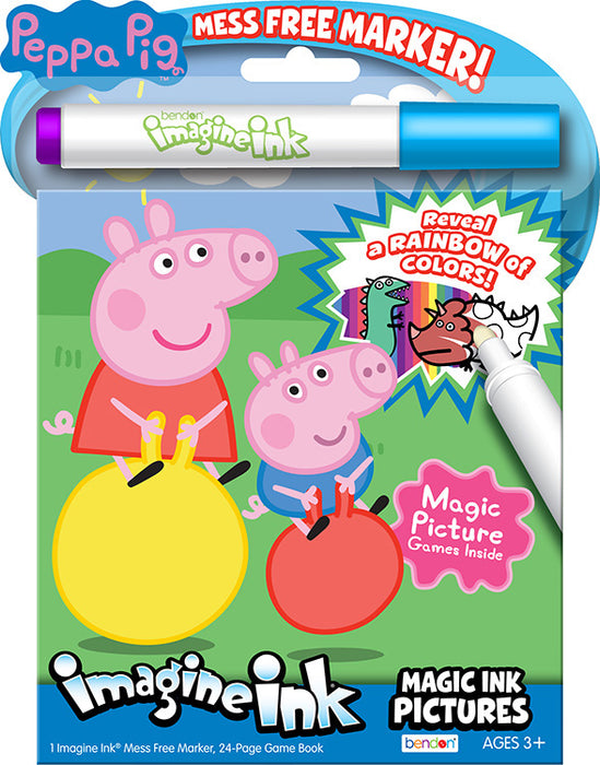 Peppa Pig Imagine Ink Activity Colouring Book with Magic Invisible Ink