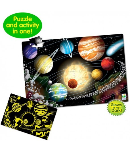 Puzzle Doubles - Glow in The Dark - Space