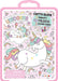 Unicorn Carry Along Art Set with Activity Pad, Stickers, and Chunky Markers